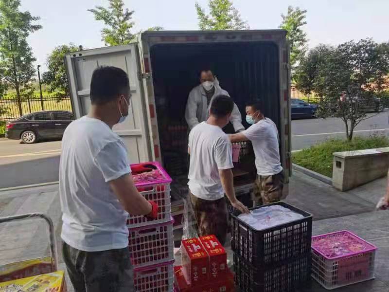 愛心捐贈，“嘉”固抗疫堡壘